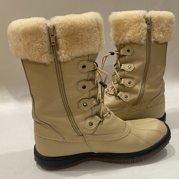 Rudsak Atelier Noir Winter Boots in Cream - Picture 4 of 4